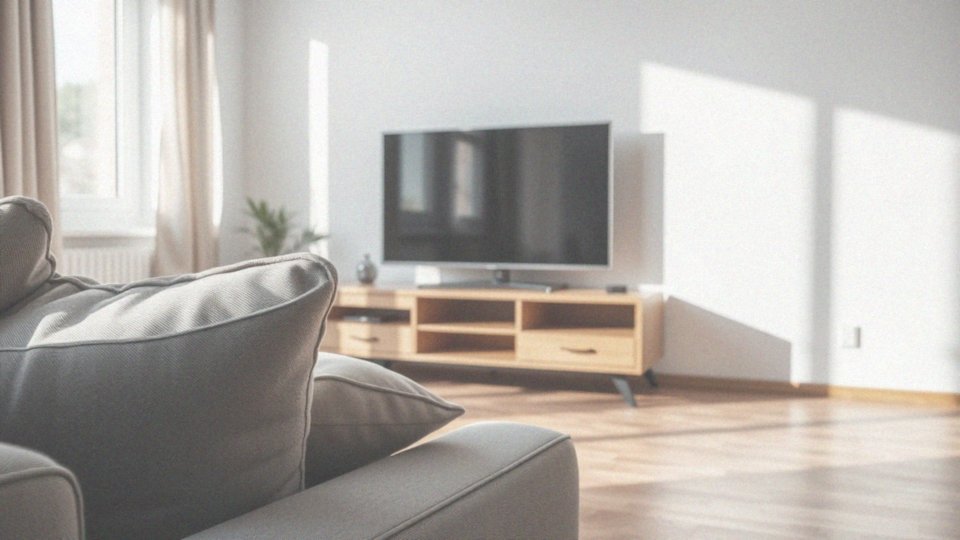 Jaką wysokość powinna mieć komoda pod telewizor?