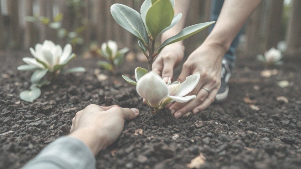 Jakie są techniki sadzenia magnolii?