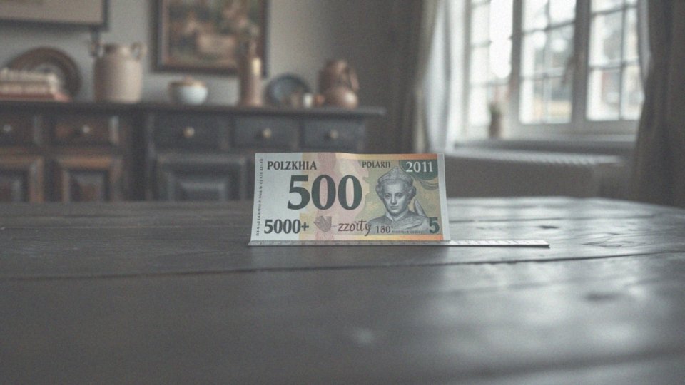 Jakie są wymiary banknotu 500 zł seria AA?