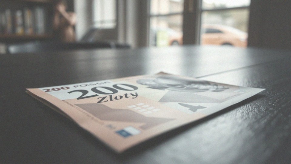 Jak banknot 200 zł jest przystosowany dla osób niewidomych?