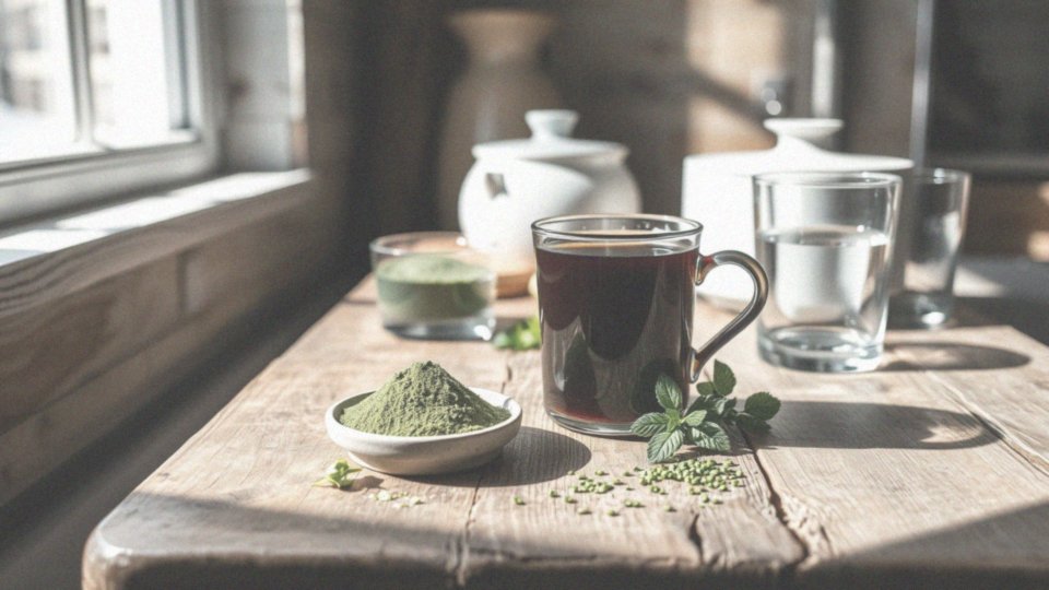 Jak herbata oddziałuje na chlorellę?