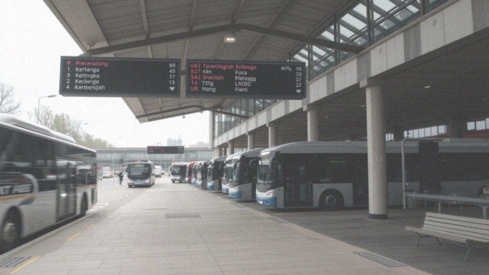 Jakie są przystanki autobusowe w Warszawie dla połączeń do Uniejowa?